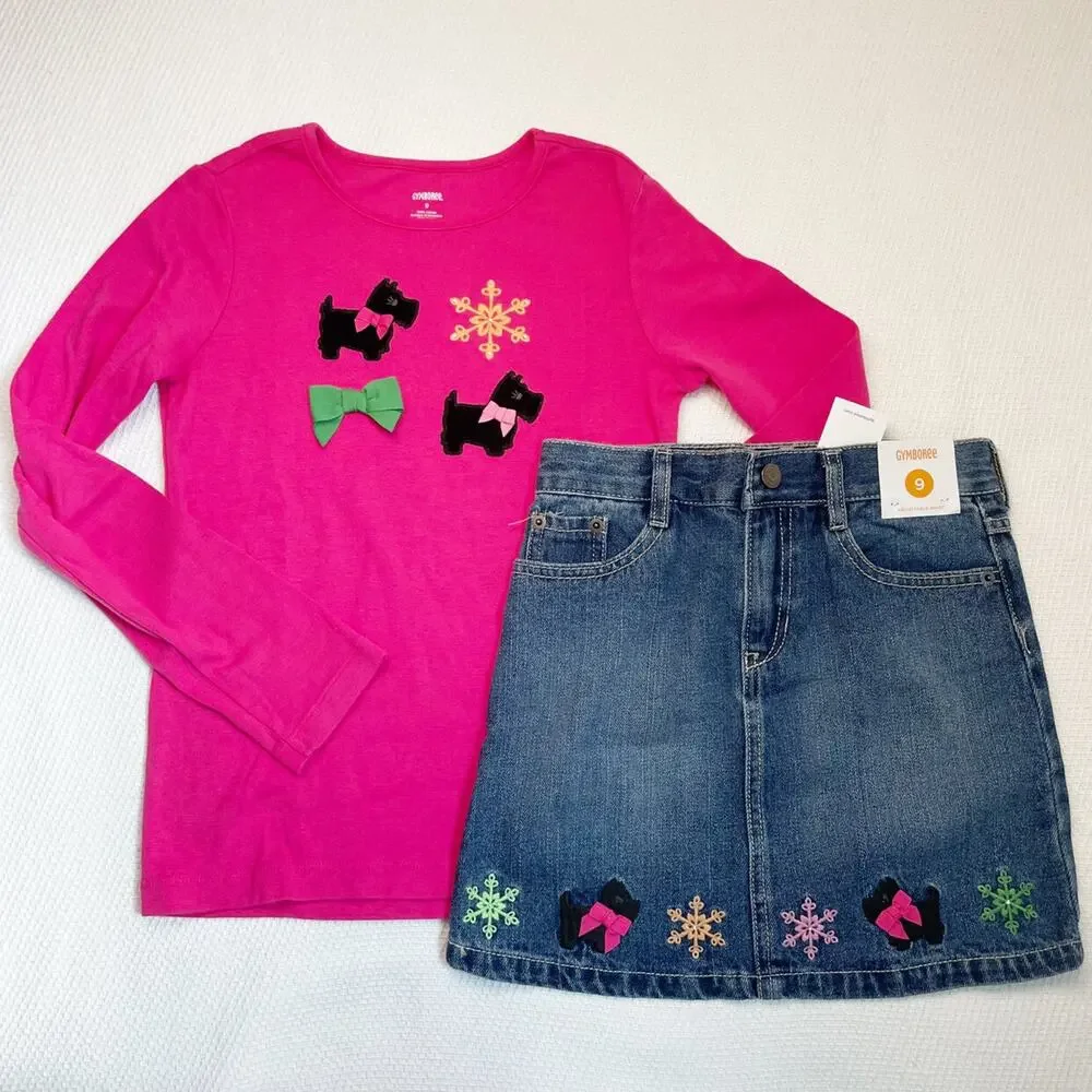 Gymboree Scottie Outfit size 9